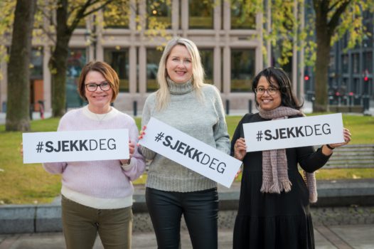 Kvinnehelsedagene er en del av #sjekkdeg-kampanjen 2025